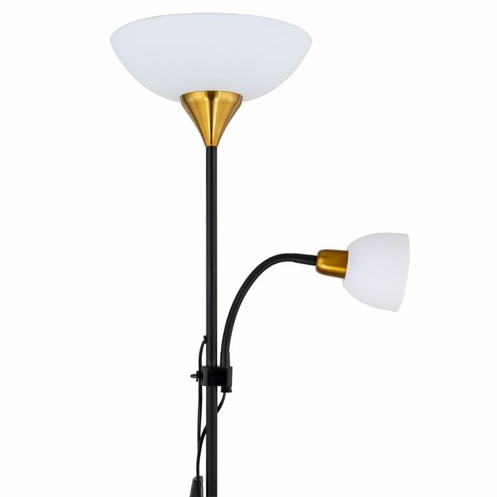 Картинки Торшер Arte Lamp с подсветкой Duetto A9569PN-2BK