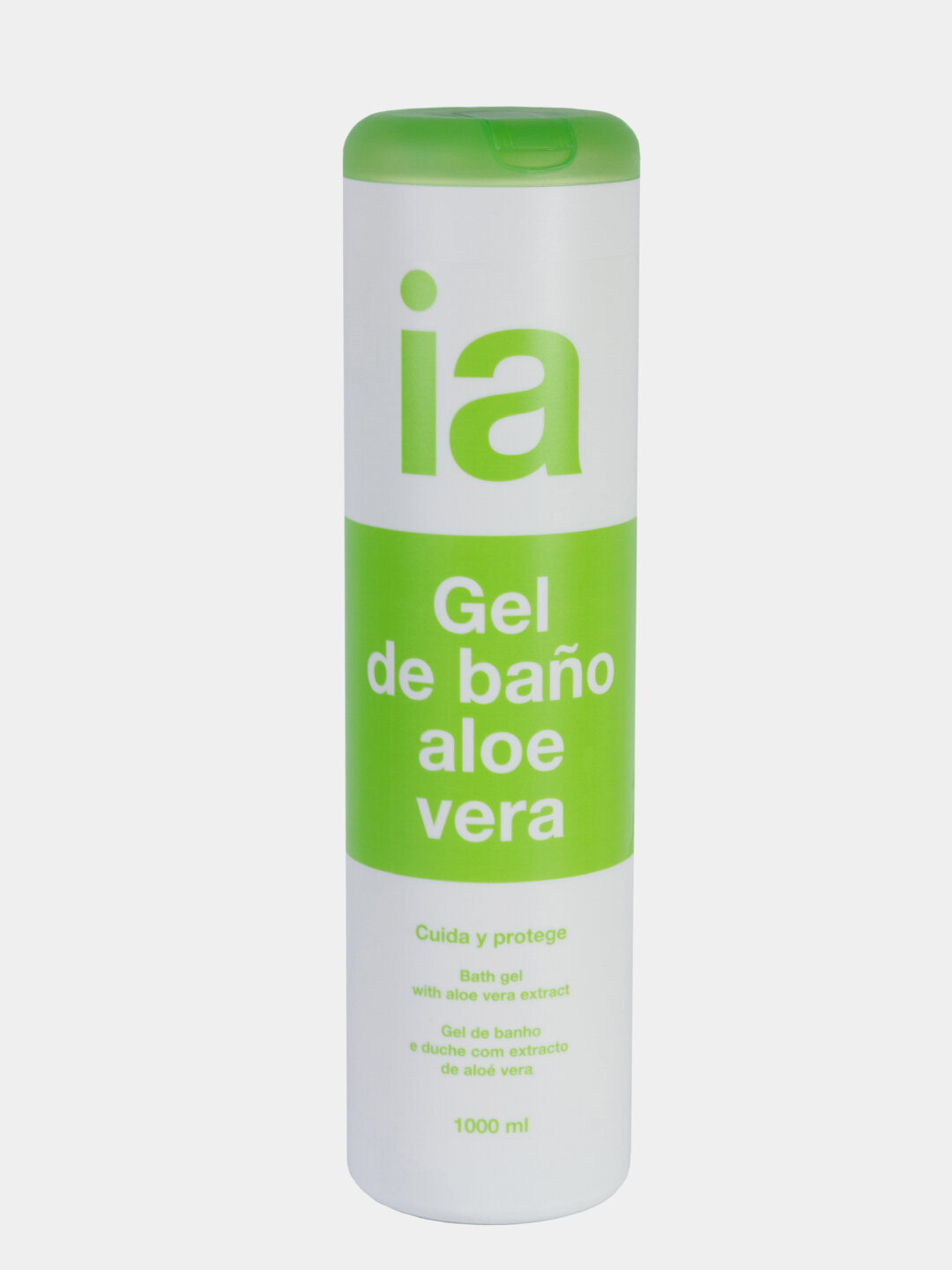 Гель для душа Interapothek "Алоэ вера", 1000 мл, для всех типов кожи — фото 1