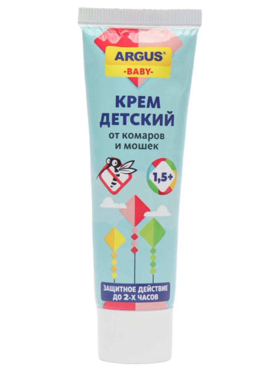Детский крем от комаров и мошек с 15 лет Argus Baby 42 мл