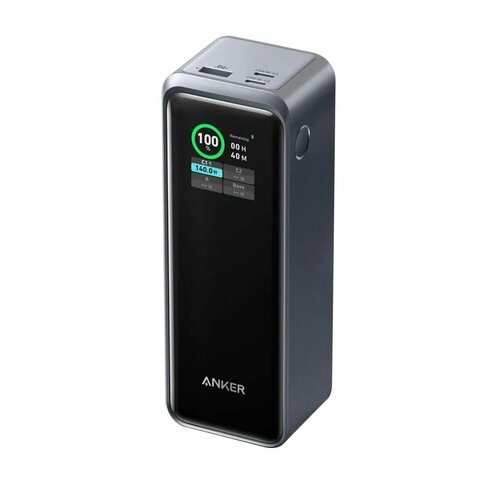 Внешний аккумулятор Anker Prime A1340 PD31 27650mAh 250W 2хType-C 1хUSB серый повербанк 1699900₽