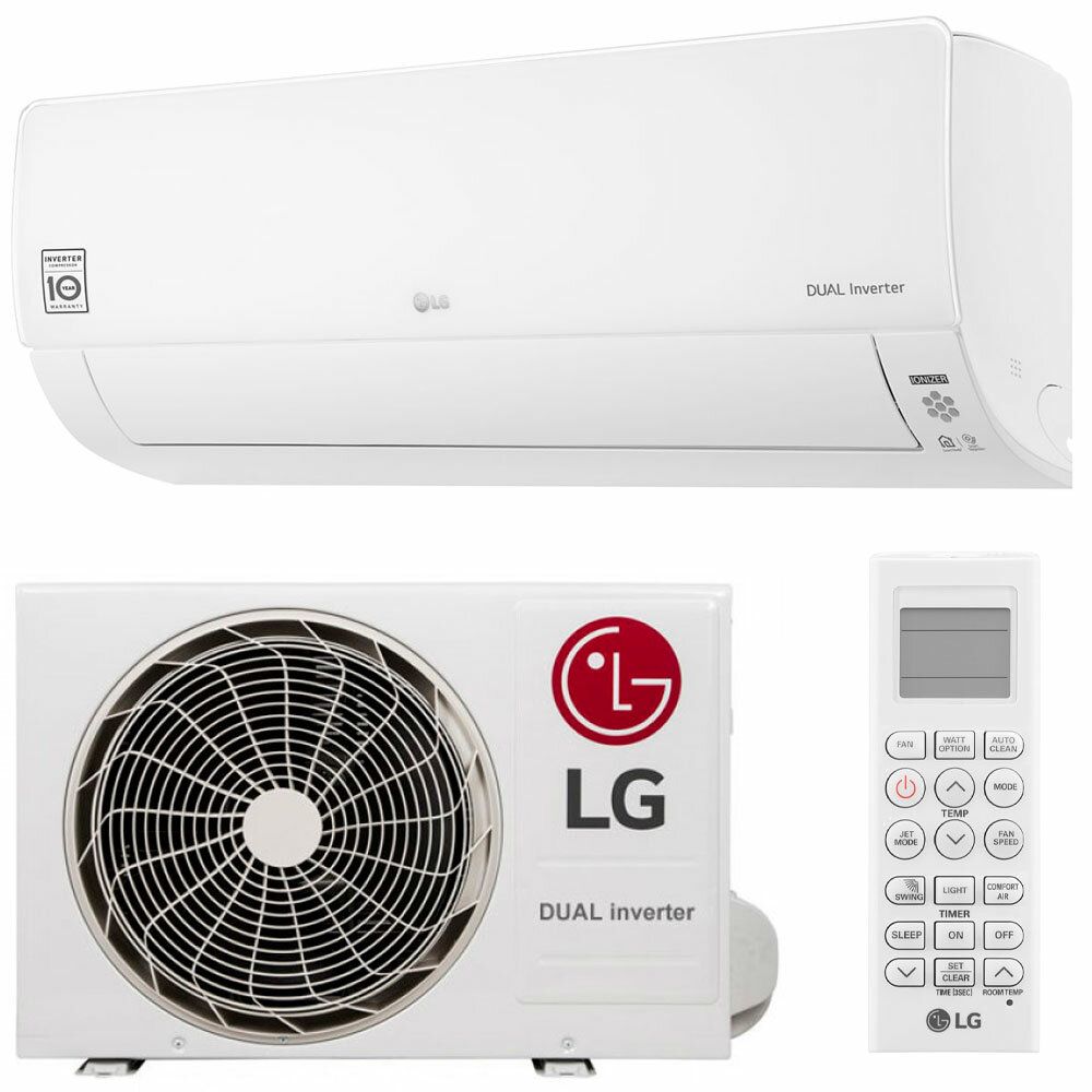 Сплит система инверторная LG P07TT, WIFI Встроенный, 10 лет гарантия на компрессор