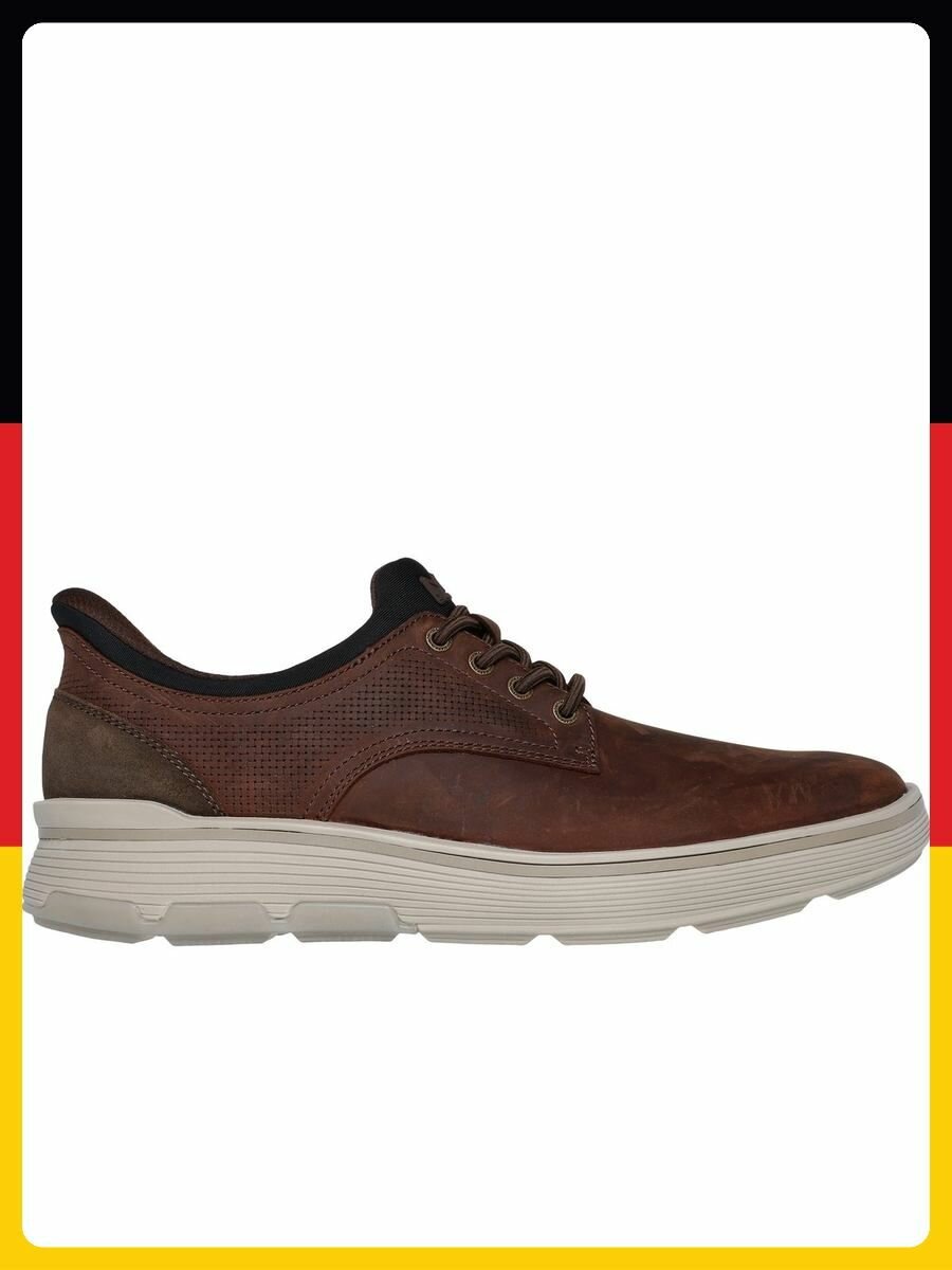 Кеды SKECHERS Базовая коллекция, размер 47.5 EU, коричневый