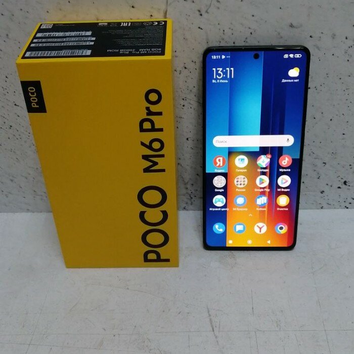 Смартфон Xiaomi Poco M6 Pro 8/256 Синий