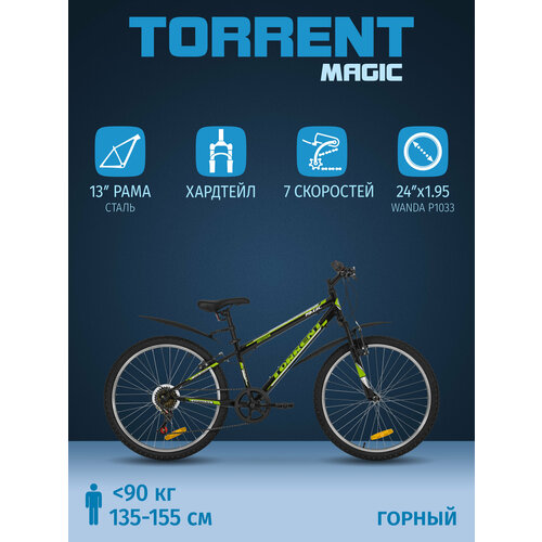 Велосипед TORRENT Magic (рама сталь 13