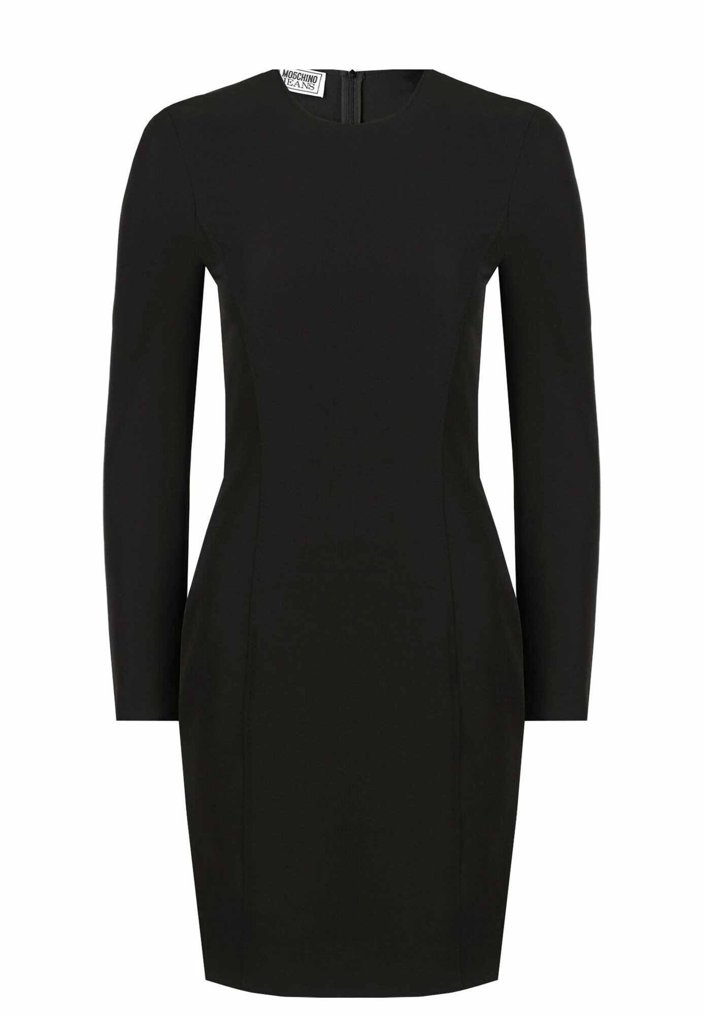 Платье MOSCHINO, размер 44, черный