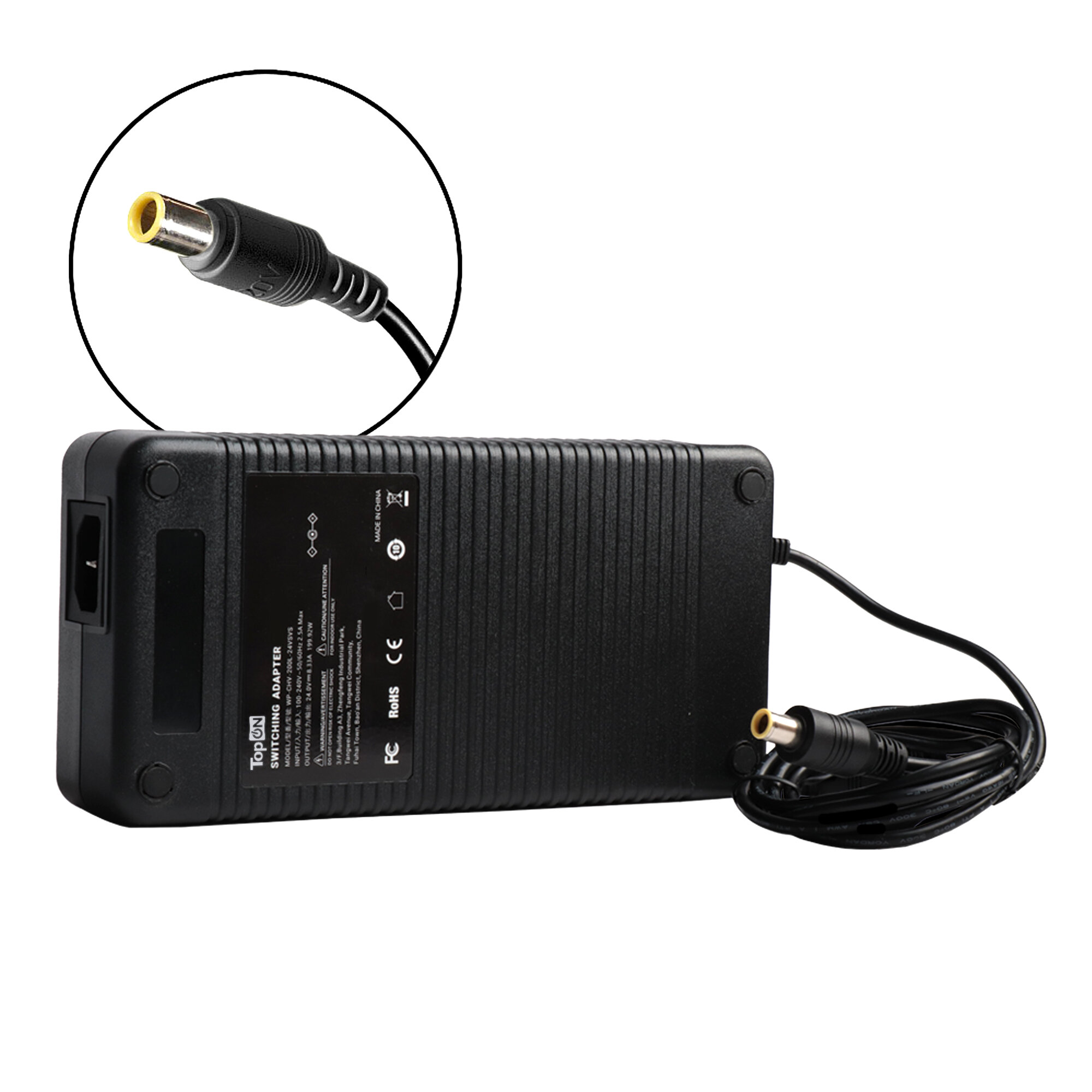 Блок питания TOP-AF200 24V 8.33A (DC 7909) 200W для портативной электростанции TOP-X600, TOP-X1200, TOP-X1800, TOP-X2400