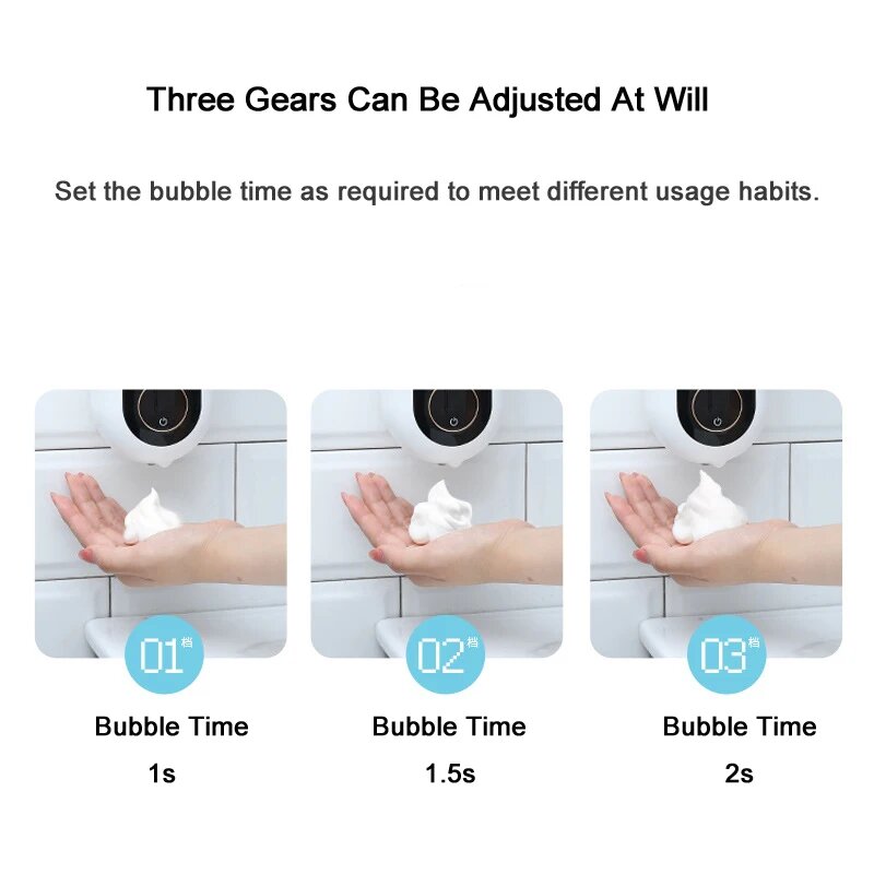 Диспенсеры Для Мыла Xiaomi Бесконтактный диспенсер для мыла Xiaomi 450 мл