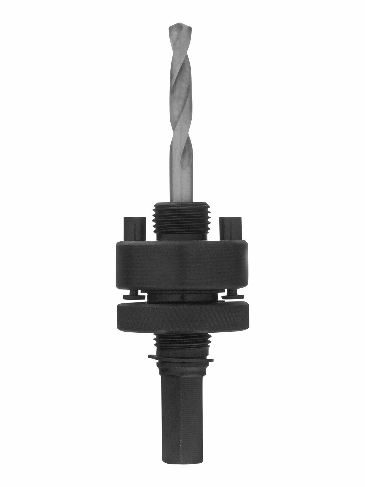 Хвостовик для коронки Matrix BIMETAL 32-140 мм, 6-гранный, быстрорежущая сталь, хвостовик с упорами, 72496 — фото 1