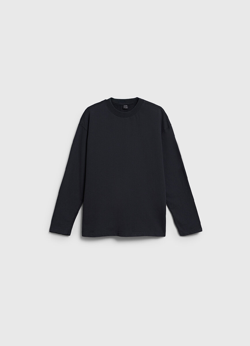 Лонгслив O'STIN размер 146 графитовый