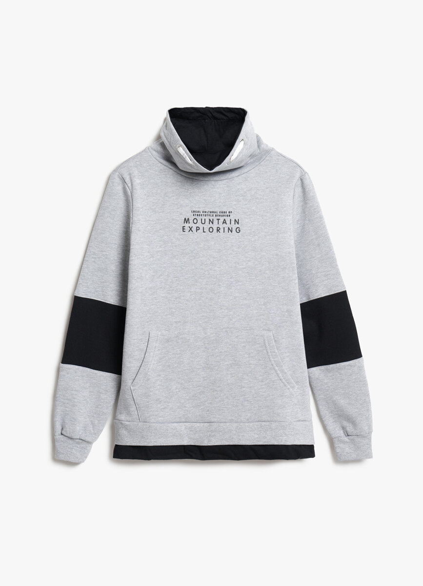 Толстовка Funday размер 164 светло-серый