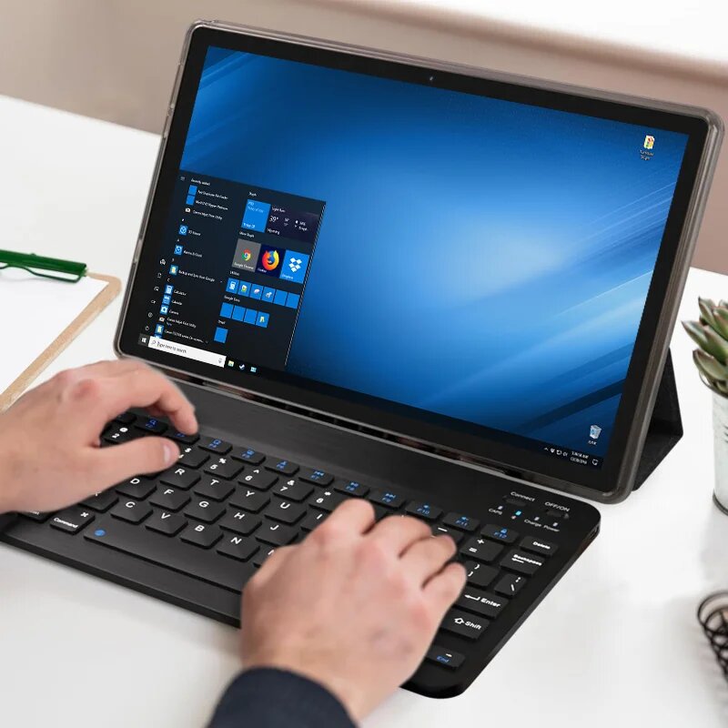 Планшетный ПК Windows 10 10.1" 8ГБ 128ГБ Black 8G 128G Черный 8GB 128GB Tablet Standard