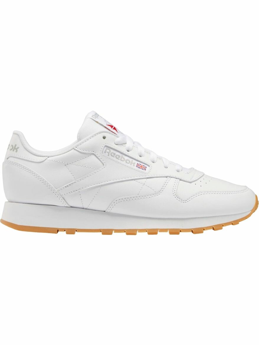 Кроссовки Reebok Classic Leather, полнота F, размер 10 US, белый,