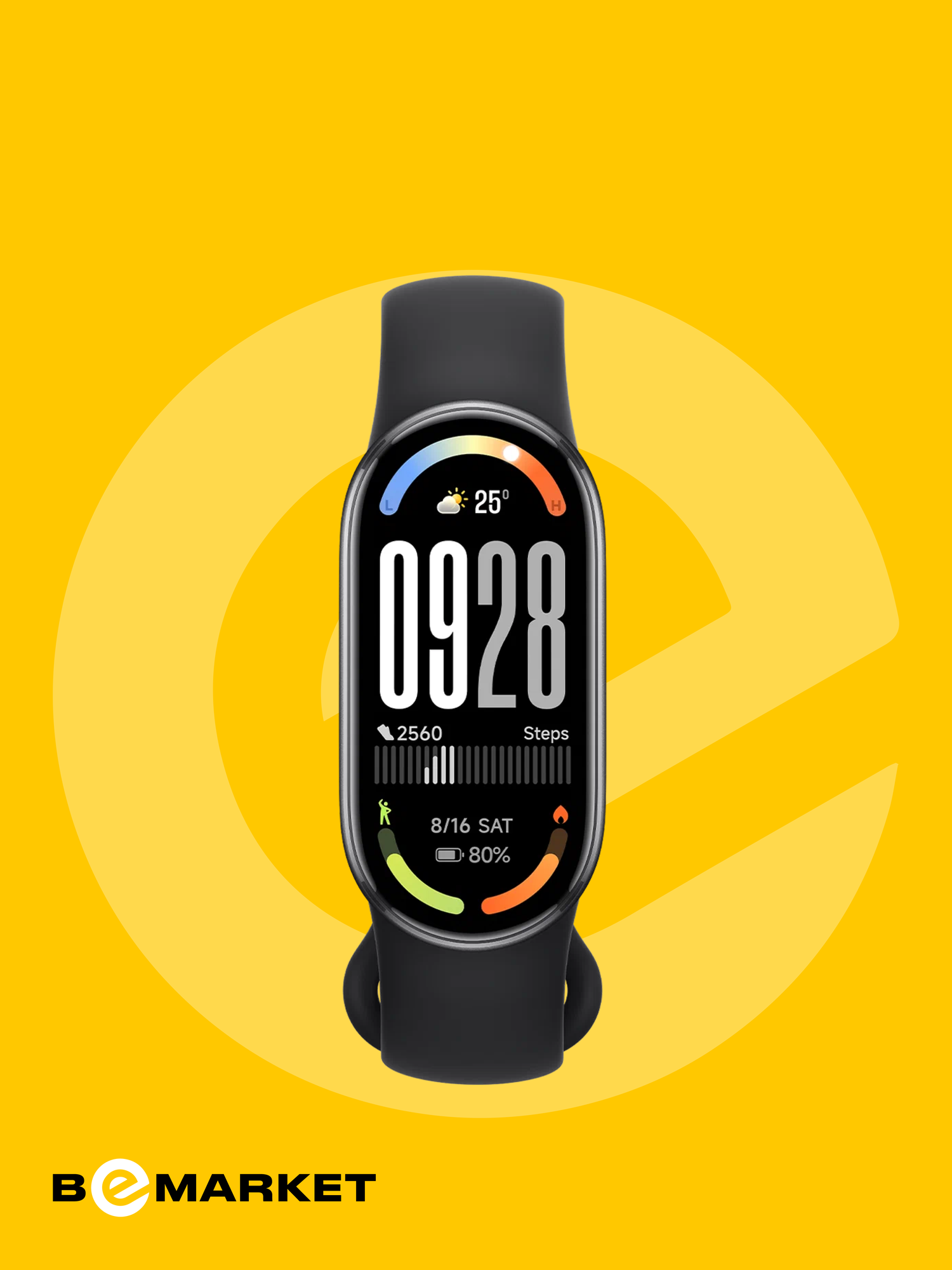 Смарт браслет Xiaomi Smart Band 10 Midnight Black, AMOLED, 1.72" — фото 1