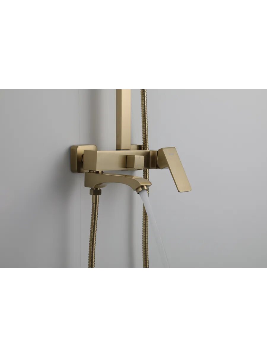 Душевая система с тропическим душем Frap F2476-3 — фото 1