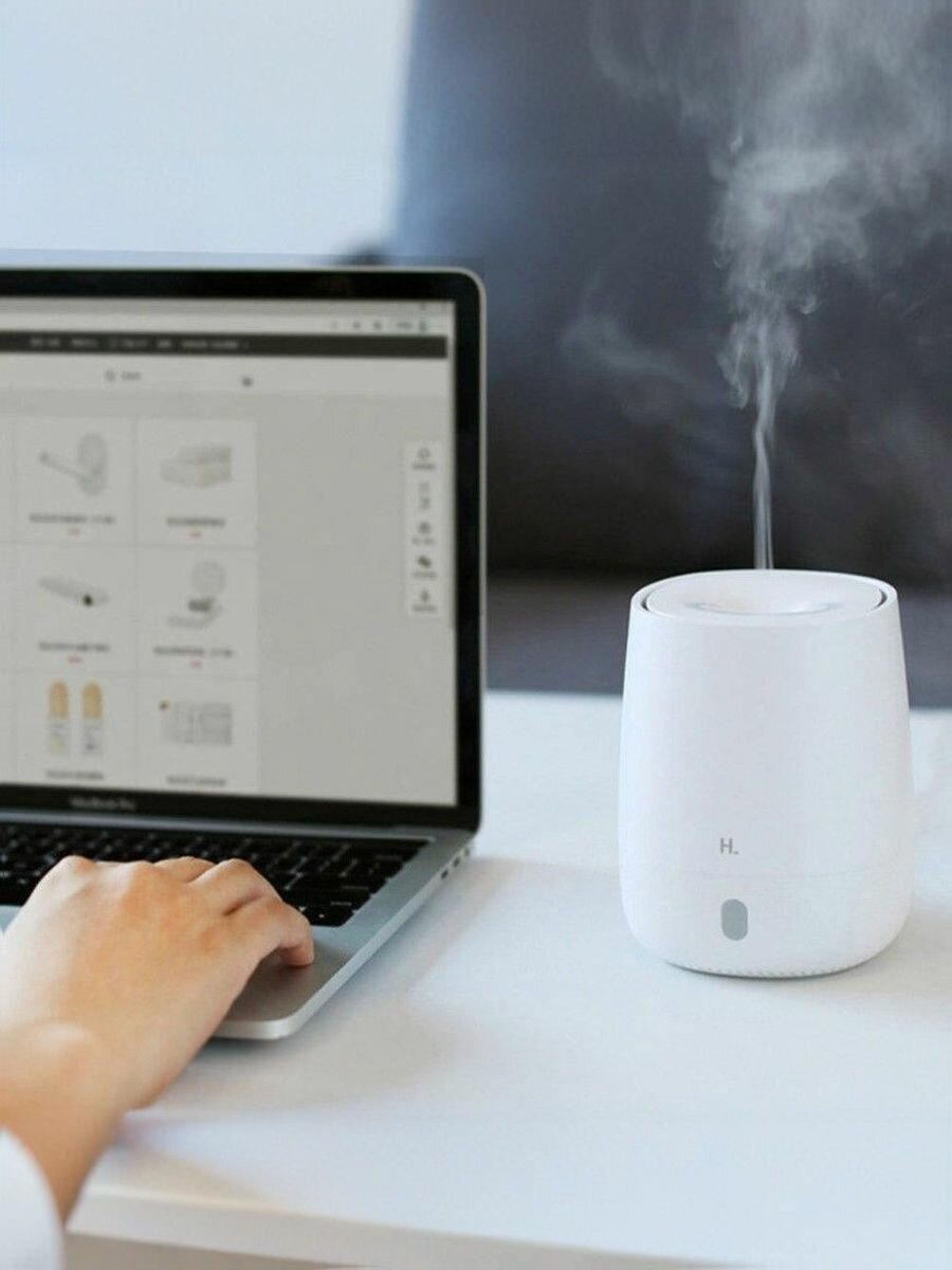 Изображение Аромадиффузор ультразвуковой Mi HL Aroma Diffuser White (HLEOD01)
