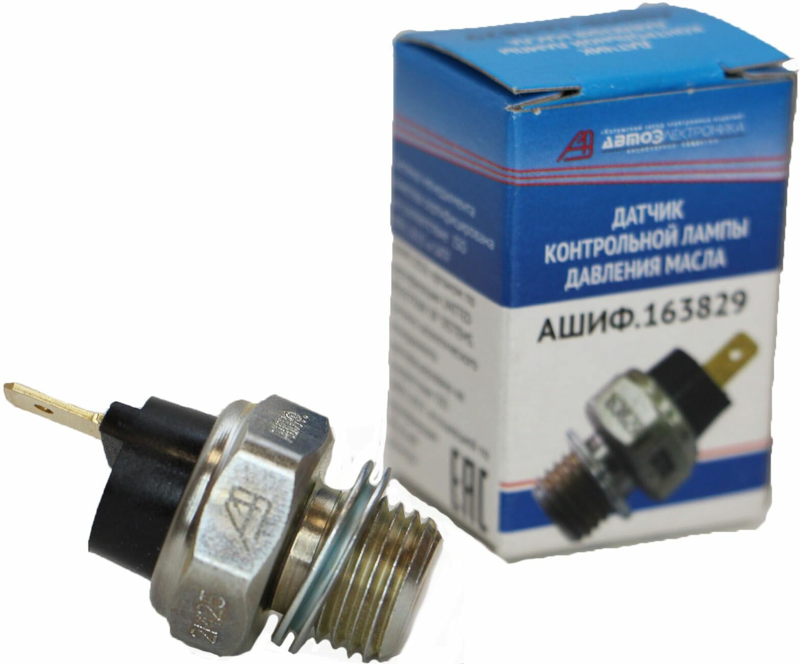 Датчик контрольной лампы давления масла ашиф.163829 Автоэлектроника ВАЗ 2108-2115 Priora NIVA 4x4 Niva Urban