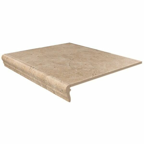 Ступень Kerama Marazzi (Керама Марацци) фронтальная Фаральони песочная 34х40.2 см SG158300RGR