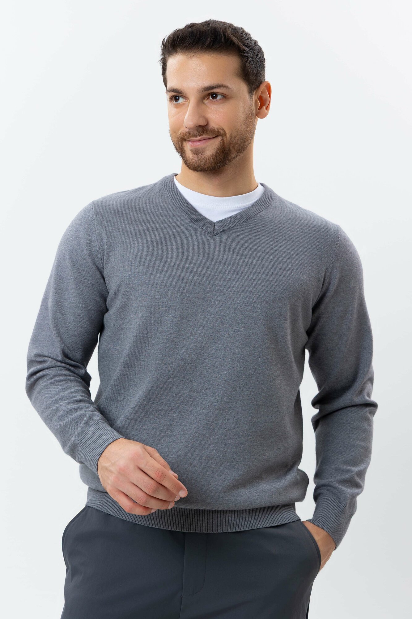 Джемпер TERRA PRO, размер XL, , grey