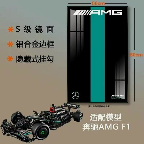 Изображение товара Совместим с конструктором лего, на стене, гоночный конструктор, рамка для фотографий, Ламборджини, гостиная высокого класса