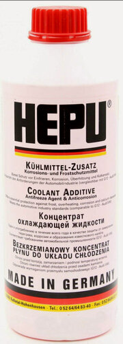 Изображение товара HEPU Антифриз Coolant G12 концентрат красный 1,5 л P999G12