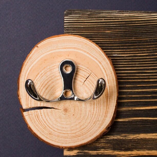 Крючок мебельный KERRON 0010 хром