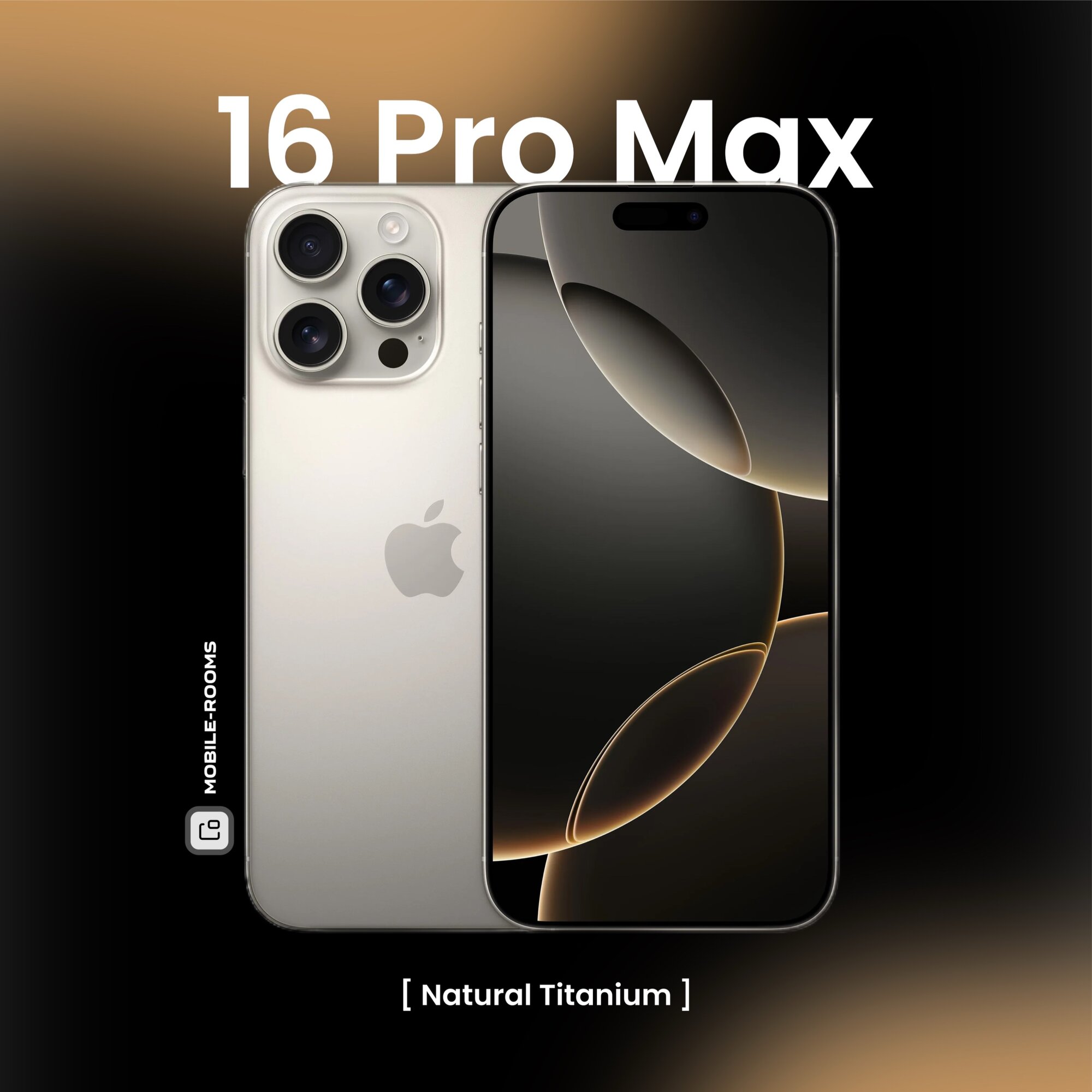 Смартфон Apple iPhone 16 Pro Max 256GB nano SIM + eSIM Natural Titanium (без RuStore)
