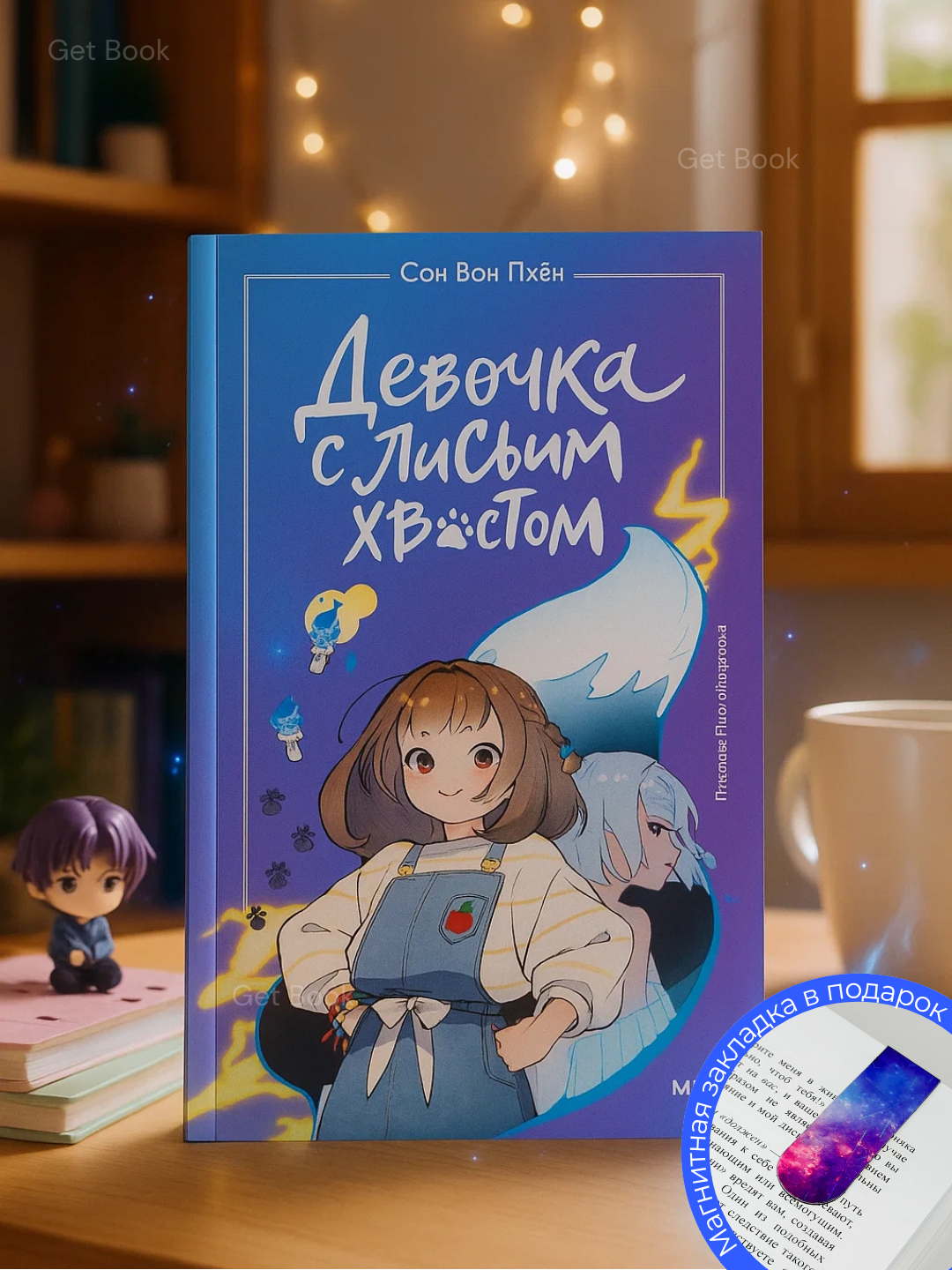 Книга "Девочка с лисьим хвостом" Том 1. Сон Вон Пхёна, фантастика, фэнтези, 2023 г, 144 стр