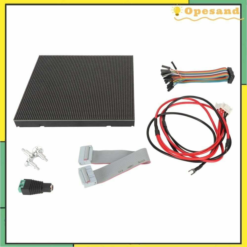 RGB матричная панель 64x64 полноцветный LED экран для рекламы и вывесок