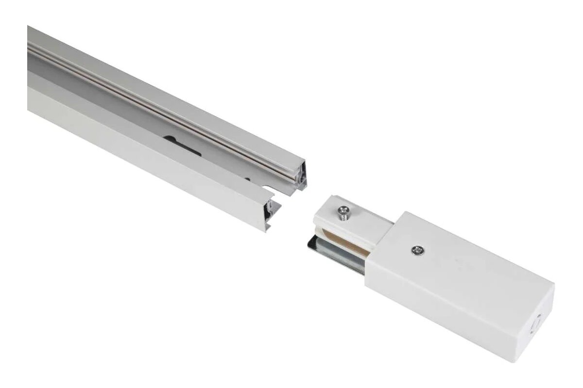 Aax.tech Трековый коннектор подвод питания для однофазной системы AAX-EVR1-W-Power Supply