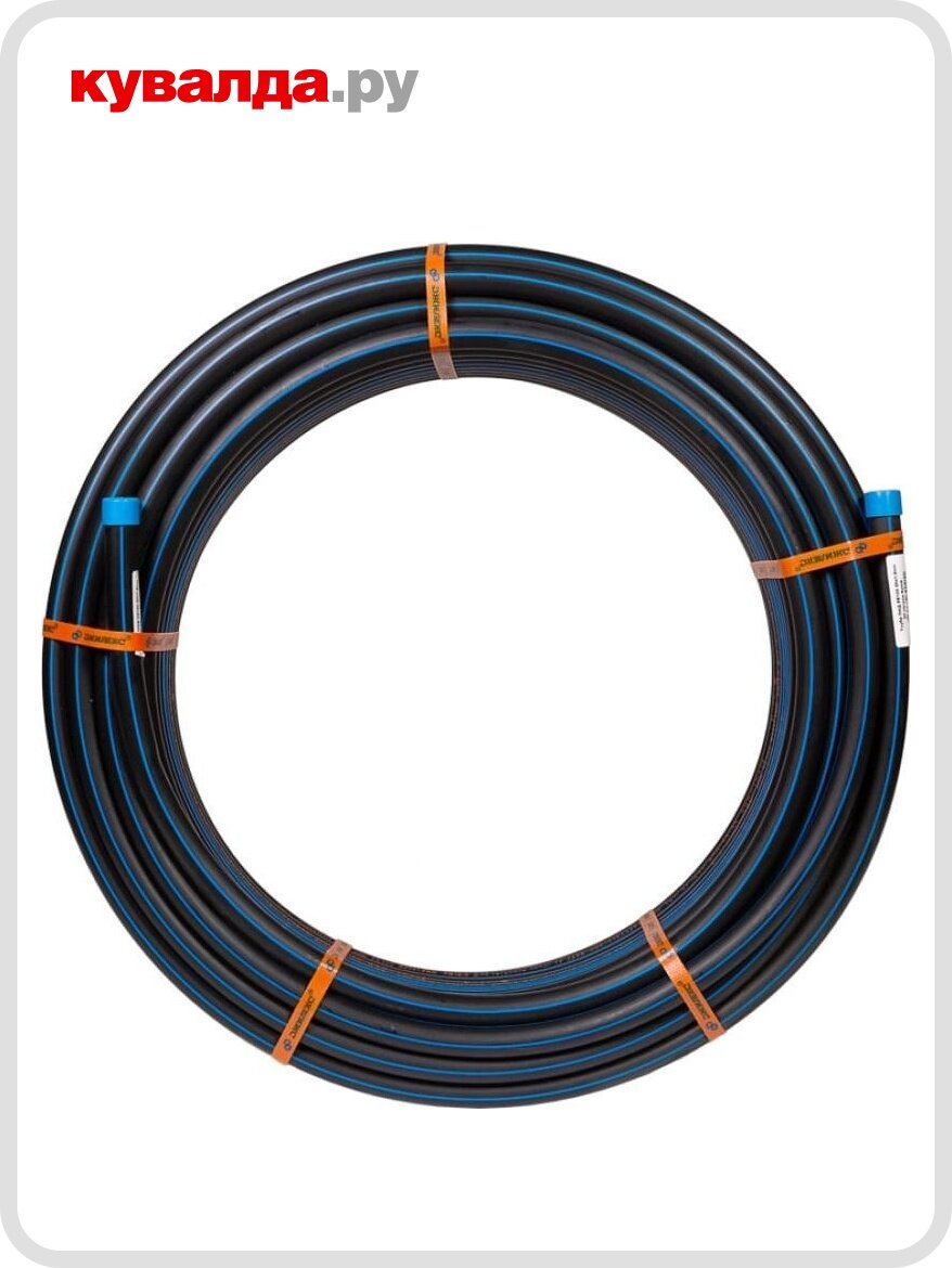 Труба ПНД ДЖИЛЕКС 20 х 18 мм PN 125 (бух.50 м.) 9496 ТУ 2248-006-61533394-2010 бух.