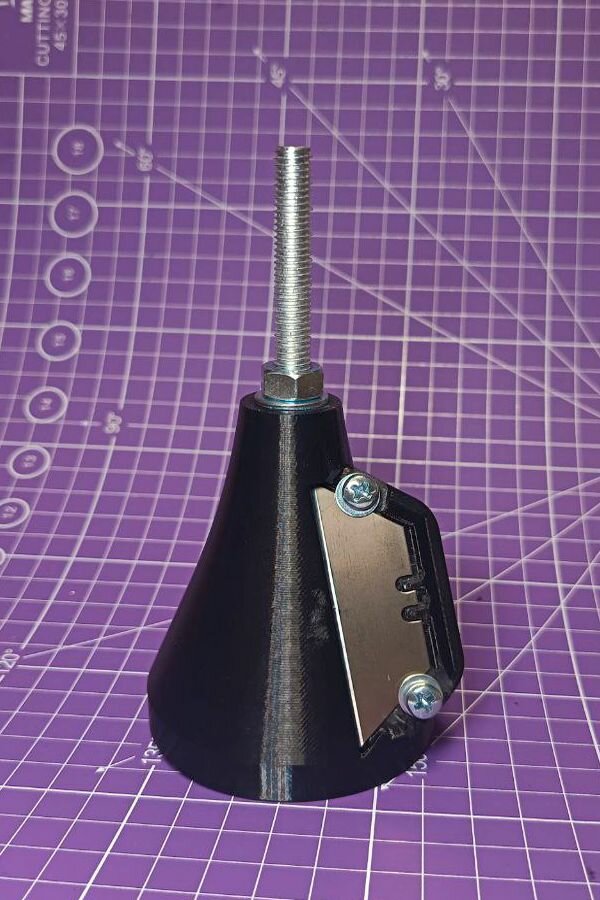 Фаскосниматель на шуруповерт (ПНД и других пластиковых труб)