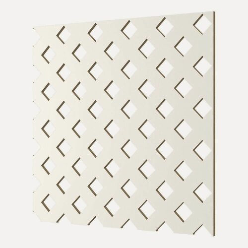 Изображение товара Перфорированная Панель Cosca Франц ХДФ Белый В1030хШ695 мм / Коска.