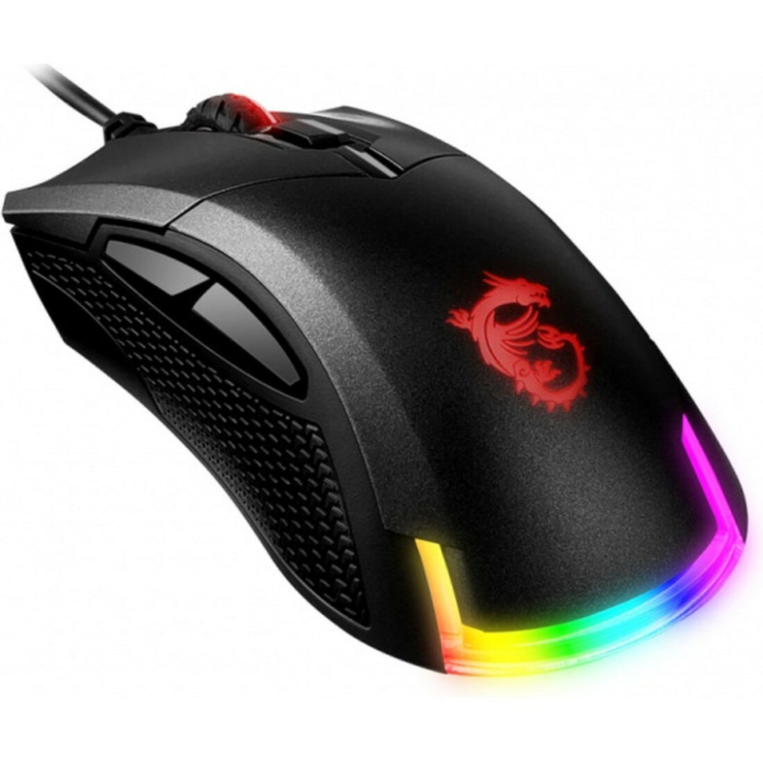 Мышь MSI Clutch GM50, проводная, оптическая, USB, 400-7200 DPI, черная