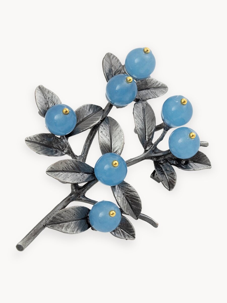 Брошь ЖемАрт, кварц