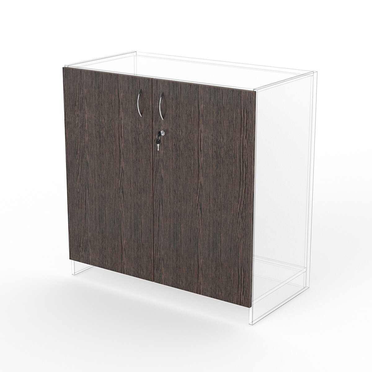 Дверки для прилавков "тандем" на 900мм, Дуб Венге. Производитель товара - компания Westcom.