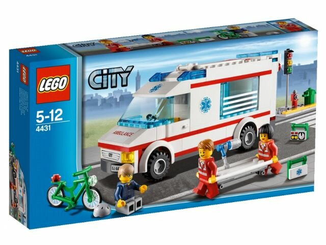 Конструктор LEGO City 4431 Машина скорой помощи (Ambulance) 2012 год
