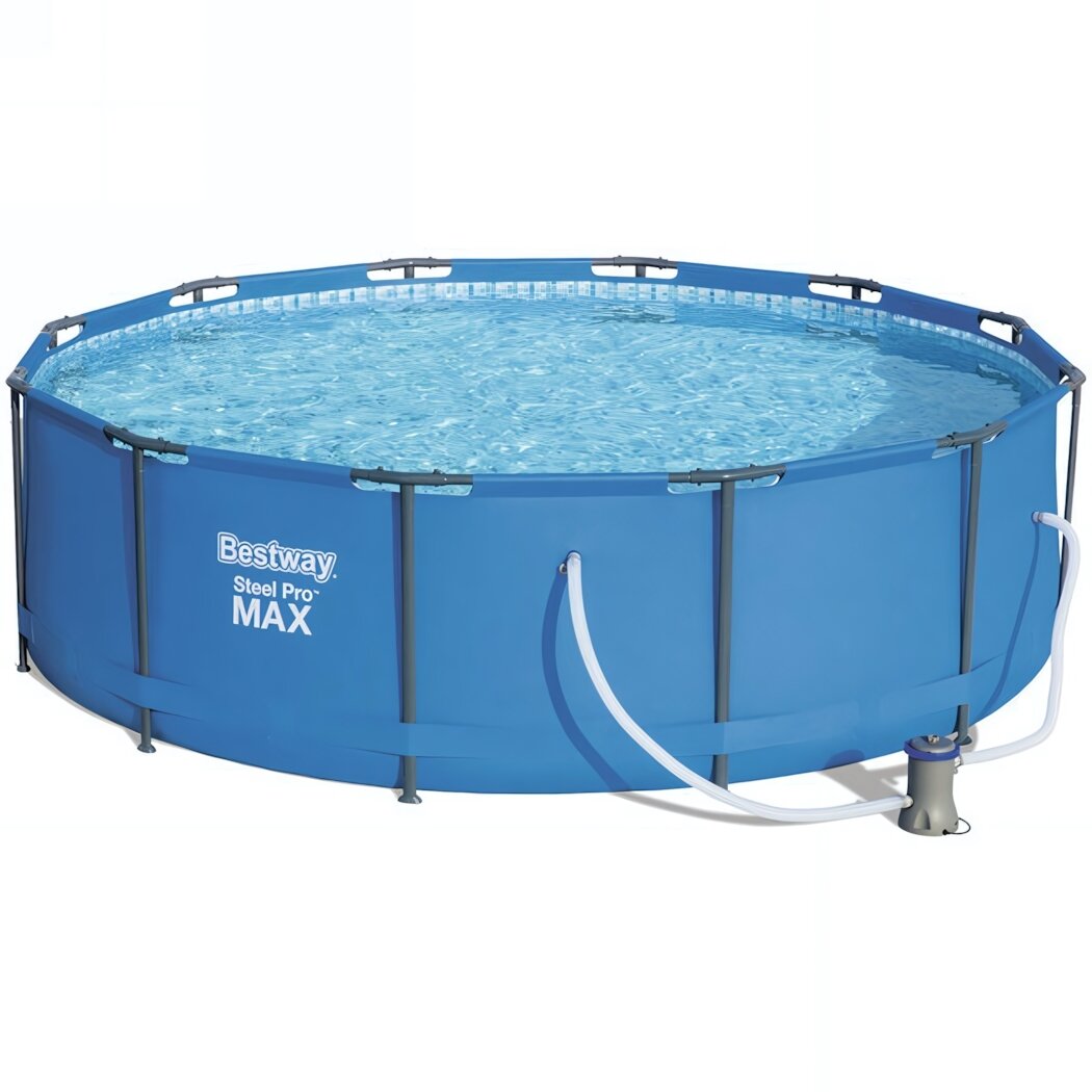 Бассейн каркасный Bestway Steel Pro MAX 366*100 см + фильтр-насос 2006 л/ч (II) Bestway (56260)