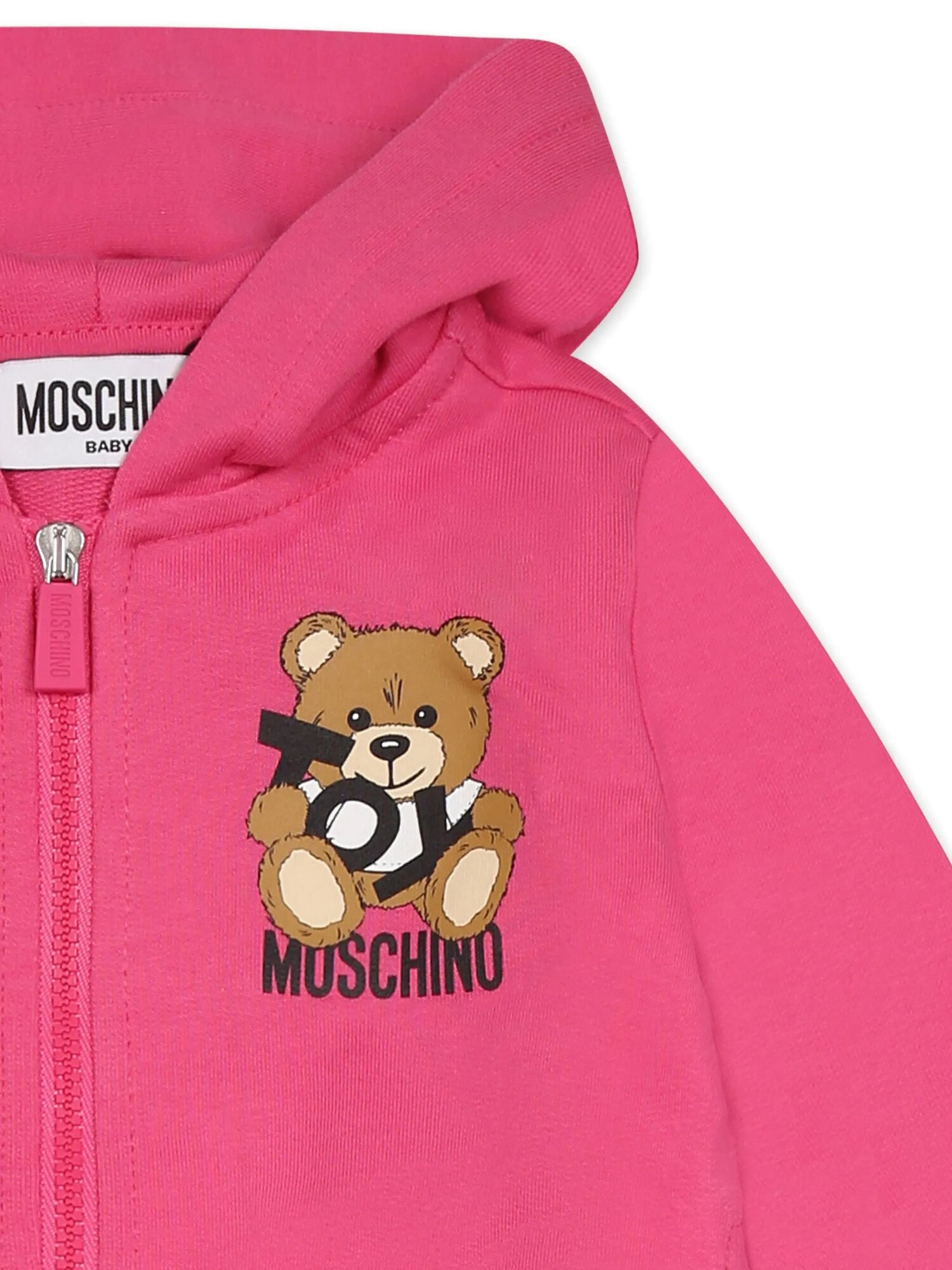 Костюм спортивный MOSCHINO Teddy Bear, размер 2 года, розовый — фото 1