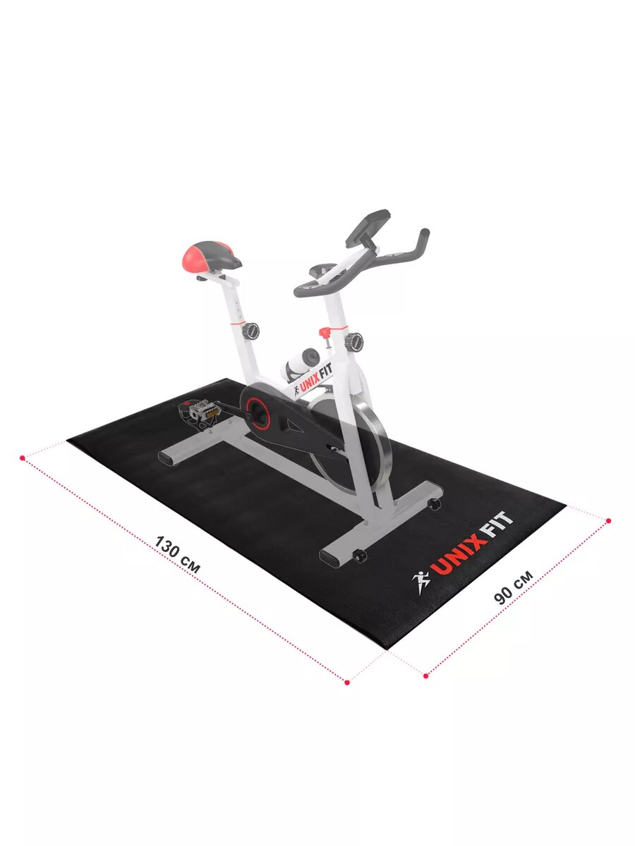 Коврик UNIX Fit для кардиотренажеров,130 x 90 x 0,6 см UNIXFIT — фото 1