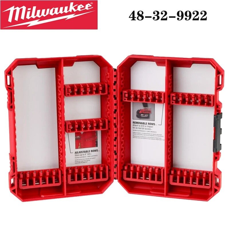 Кейс для бит, сверл и торцевых головок Milwaukee 48-32-9922 Packout, ударопрочный