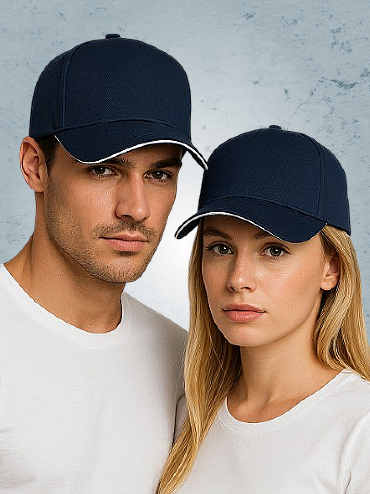 Бейсболка ROLY для мужчин и женщин, размер 58, темно-синий — фото 1