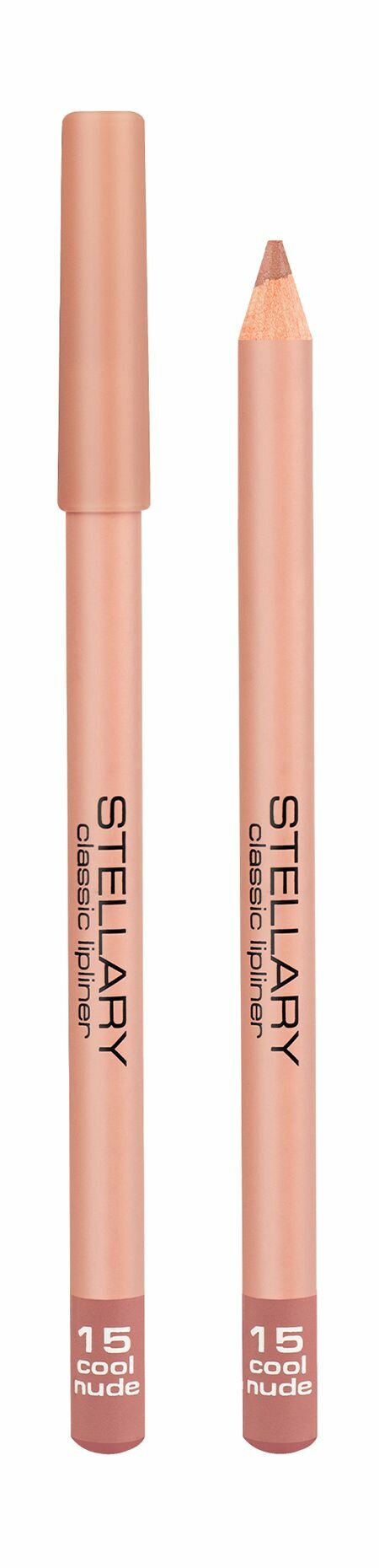 STELLARY Карандаш для губ Lipliner, 1,35 г, 15 Бежевый