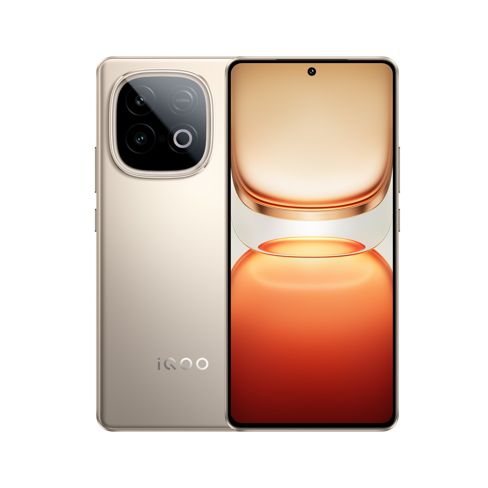 Смартфон iQOO Neo 10 Snapdragon 8s Gen 4, 8/256 ГБ, золотой, AMOLED 144 Гц — фото 1