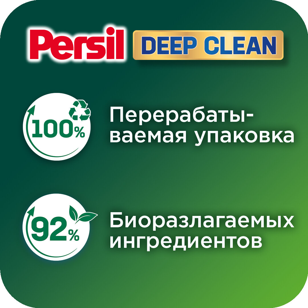 Гель Persil Vernel, антибактериальный, для цветных тканей, 2.20 л — фото 1