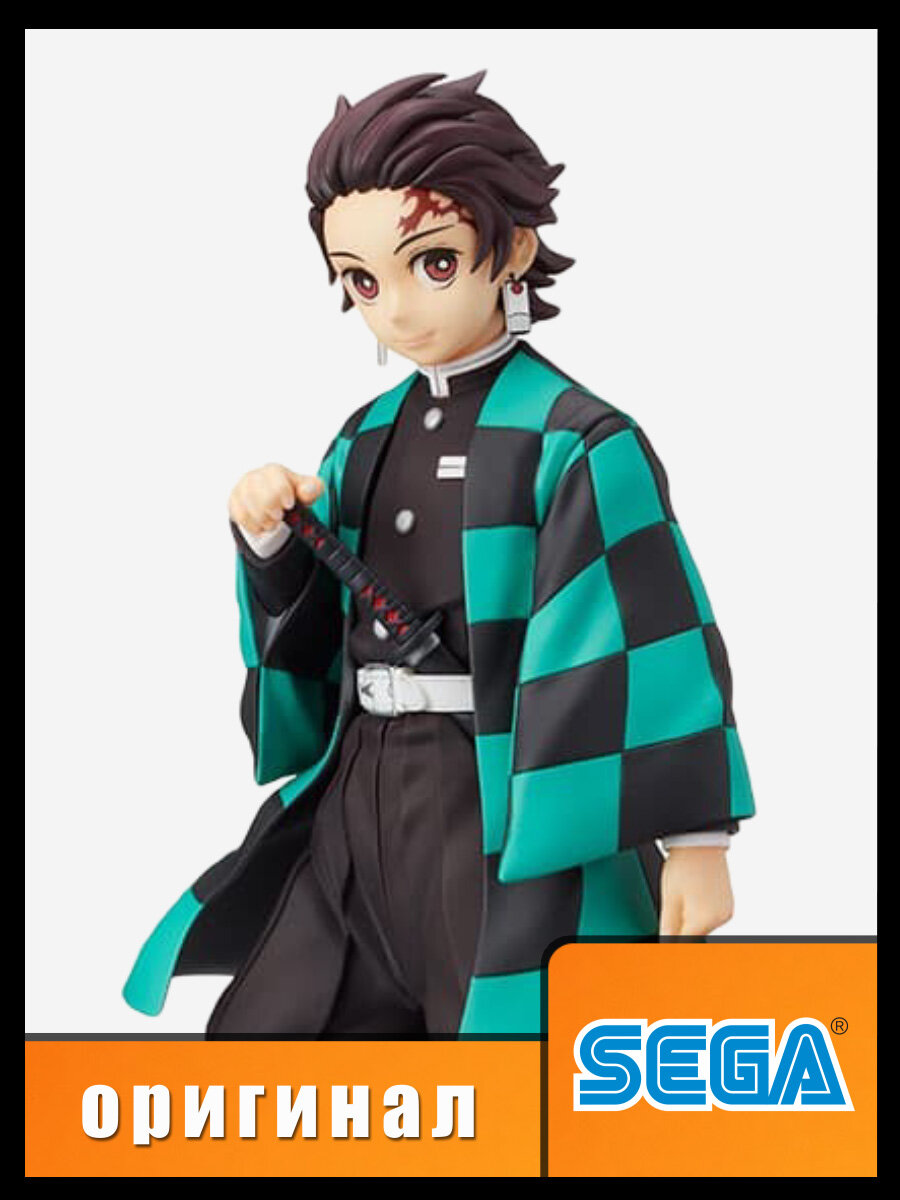 Оригинальная фигурка Tanjiro Kamado из аниме Kimetsu no Yaiba   Тандзиро Камадо  Клинок  рассекающий демонов  20 см