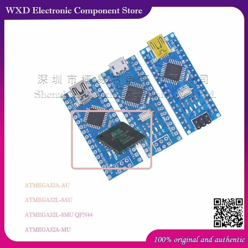 Микроконтроллеры ATMEGA в силиконовом корпусе, ATMEGA32L-8AU