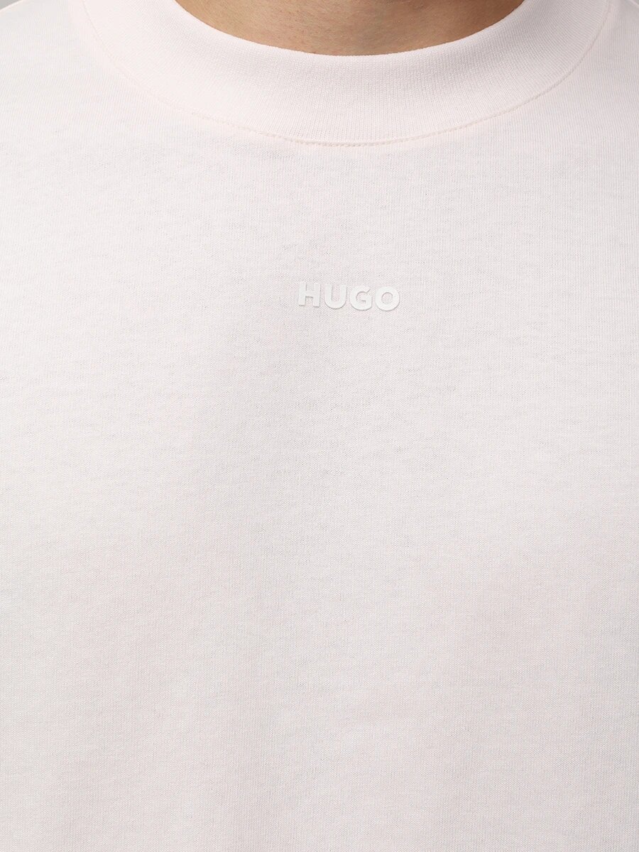 Футболка HUGO, размер 52, белый