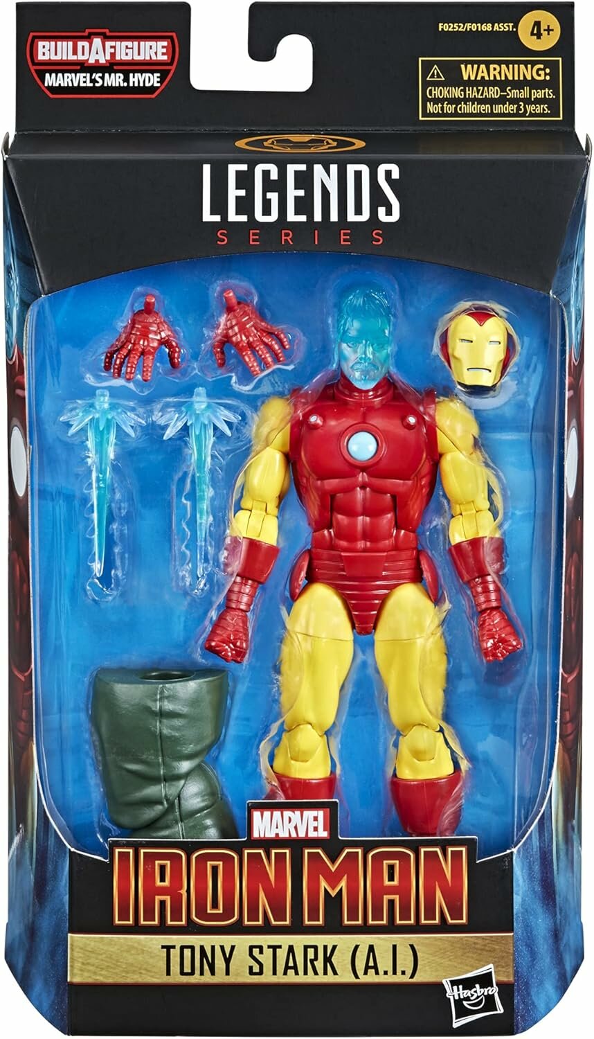 Фигурка Hasbro Marvel Legends - Коллекционная фигурка Тони Старк - Хасбро F0252