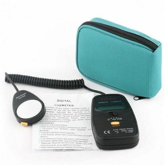 Люксметр MS6610 13-1215 MASTECH Измеритель освещенности