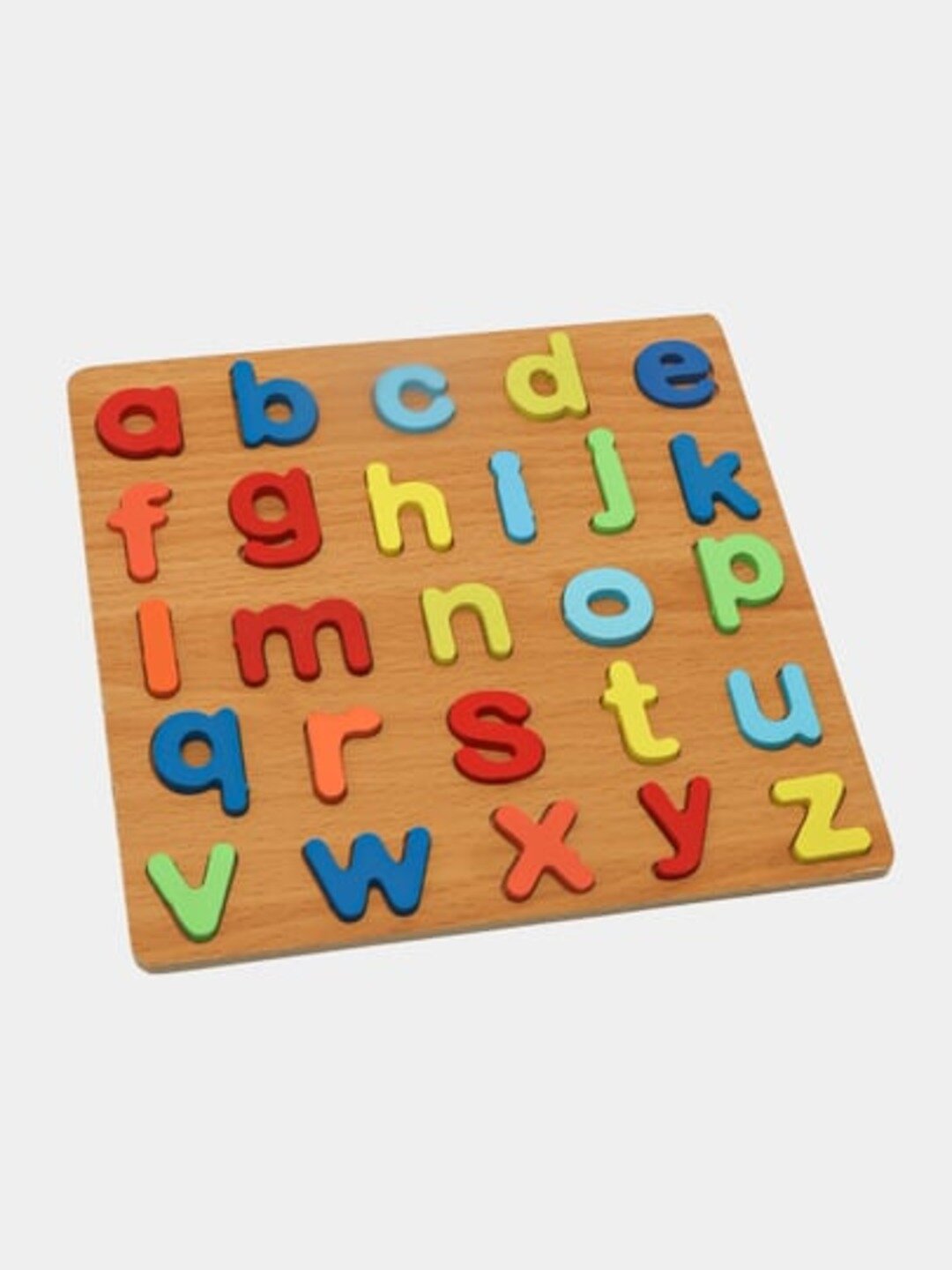 Пазлы, деревянные, для обучения буквами, 20х20 см, от 3 до 7 лет — фото 1